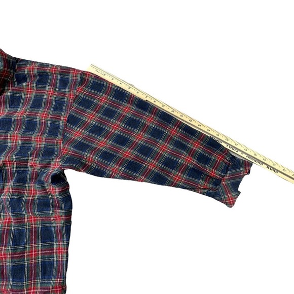 Disney Store Dopey Plaid Nightgown Flannel Long Sleeve Womens One Size‎ Vintage - Picture 8 of 8